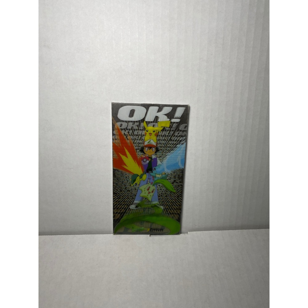 Pokemon‎ OK! Rica Matsumoto Japanese CD Single Pikachu Records ZMCP-1062 Lugia